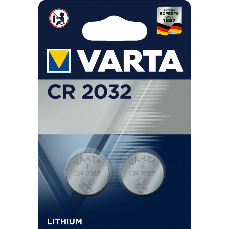 Varta - cr 2032 - Single-use battery - CR2032 - Lithium - 3 v - 2 pièce(s) - 230 mAh (06032 101 402)