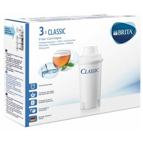 1x3 Brita Filterkartuschen Classic Pack 3