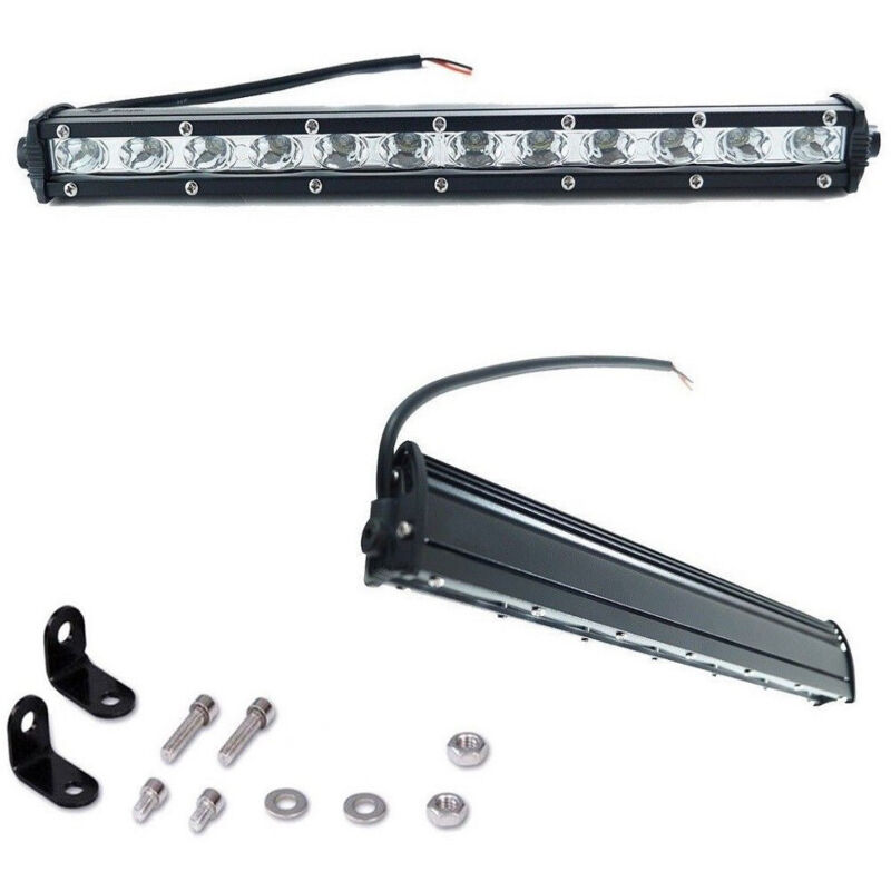 Trade Shop Traesio - Trade Shop - 1x36w Led Light Faro Lampada Por Trabajo Car Car Barca Camion Klw Suv 12v 24v -