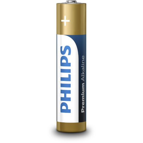 1x4 Philips Premium Alkaline AAA Batterie
