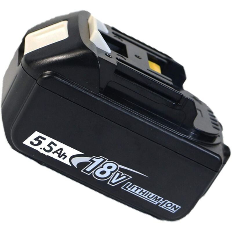 Teetok - 1x6.0Ah 18V Lithium Ion lxt Battery, Compatible with Makita Battery BL1860 BL1850 BL1840 BL1830 With led Indicator