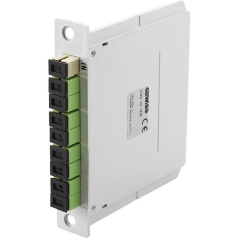 1x8 SPLITTER AVEC ADAPTATEURS SC/APC GEWISS GW38308