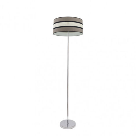 1xe27 wohnzimmer stand karla 1xe27 taupe/beige 149x40x40 cm