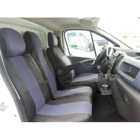 2+1 Калъфи тапицерия за предни седалки за Опел Виваро Opel Vivaro 2014+ Рено Трафик Renault Trafic 2014+ FLZ.TAP285