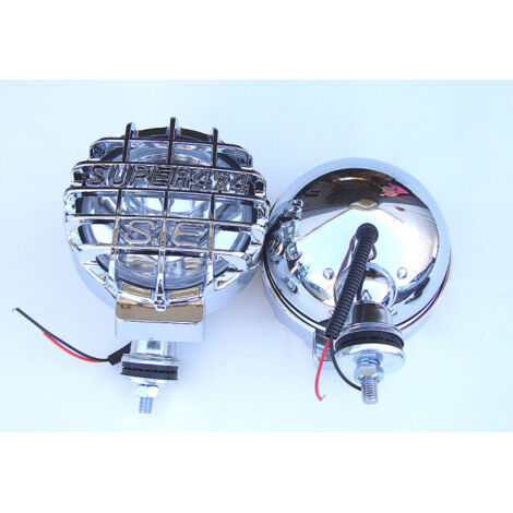 Комплект 2бр. универсални Халогени Фарове с Решетка Ø16.8см 12V 55W