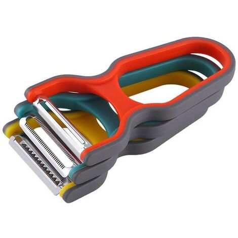 2/3Pcs Fruits Légumes Éplucheur Râpe Ensemble Antidérapant De Pommes De Terre Trancheuse De Fruits Chou Carotte Coupe Pour Outils De Cuisine Accessoires Pour La Maison,CHINA,3pcs Peelers