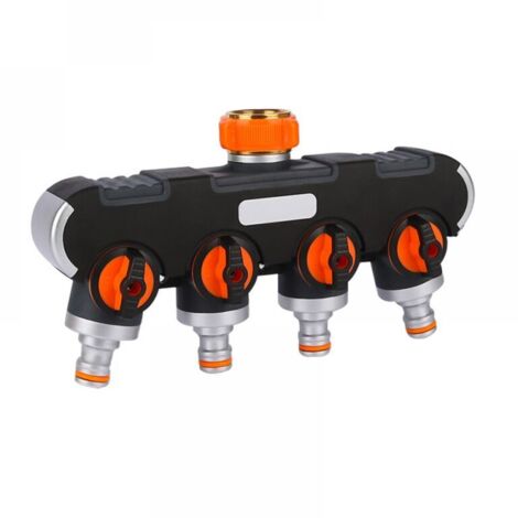 2/4 Way, 3/4" 1/2" Distributor with Tap Adapter