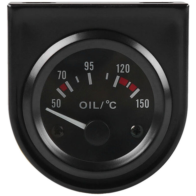 Image of Tlily - 2 52Mm 12V led Auto öl Temperatur Anzeige mit Sensor Schwarz