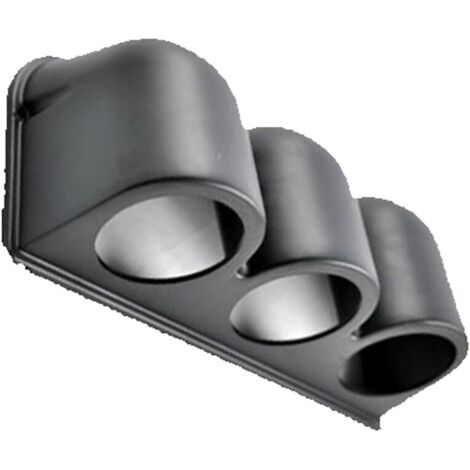 2" 52mm Universal Triple Hole Dashboard Cup Holder Meter
