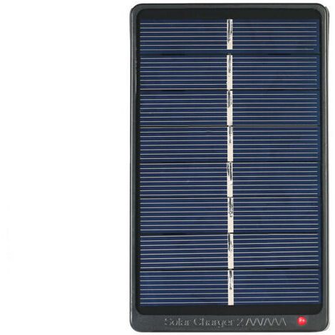2  AA/AAA Chargeur de piles rechargeables Chargeur solaire 1W 4V Panneau solaire pour le chargement de la batterie