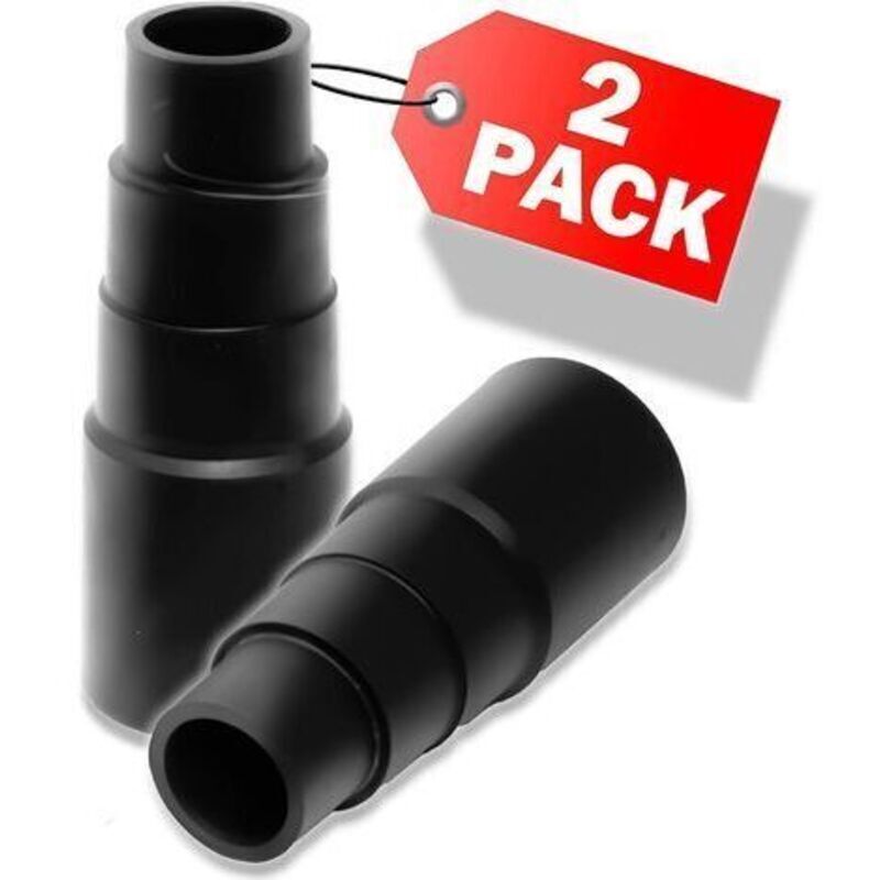 2 adaptateurs de tuyau d'aspiration pour aspirateurs d'atelier, adaptateurs pour aspirateurs, adaptateurs pour meuleuses, scies sauteuses, scies