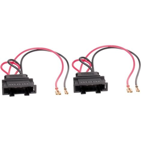2 Adaptateurs haut-parleur Compatible avec Audi Seat Skoda VW