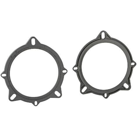 2 Adaptateurs Haut Parleur compatible avec BMW E60-61 E70 E83 E84 E90-91 D100mm