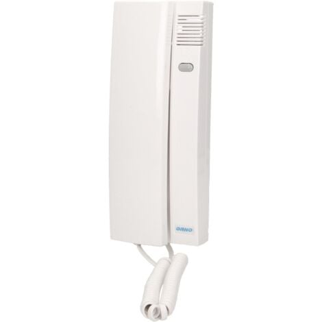 BRICOLINE 2-adriges Mehrfamilien-Telefon, weiß - ON-AD-5002