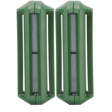 2 aimants pour vaches avec coque plastique robuste, pièges à métaux pour estomac du bétail (2 pièces)