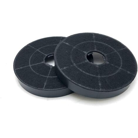 2 Aktivkohlefilter (1 Paar) für Siemens LC65KA670 Dunstabzugshaube Umluftbetrieb