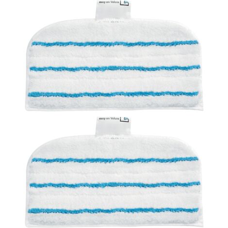 2 almohadillas de microfibra para fregona a vapor mopa a vapor - fsmp20 - black+decker -