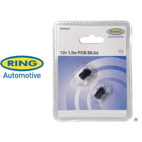 2 Ampoules 12V 1.2W B8.5D REW509T pour tableau de bord