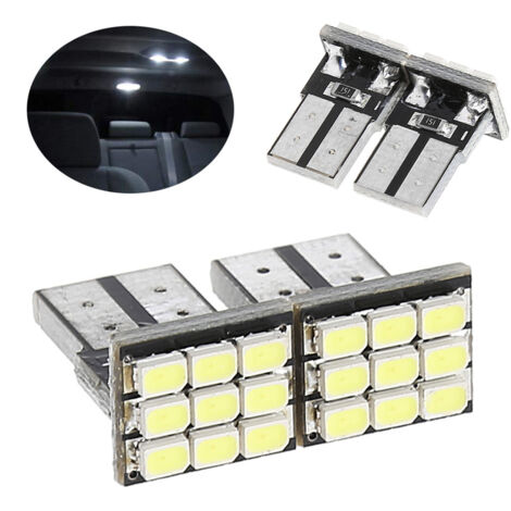 2 ampoules de rechange pour phares de voiture T10 194 168 W5W 9 LED - AquaForge