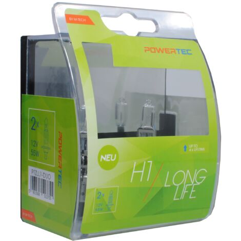 2 Ampoules H1 55w Long Life