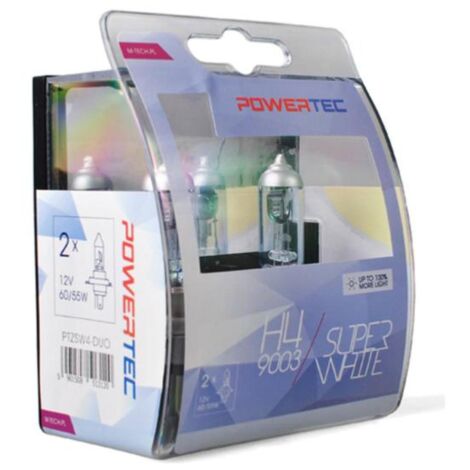 2 Ampoules H4 55w Superwhite