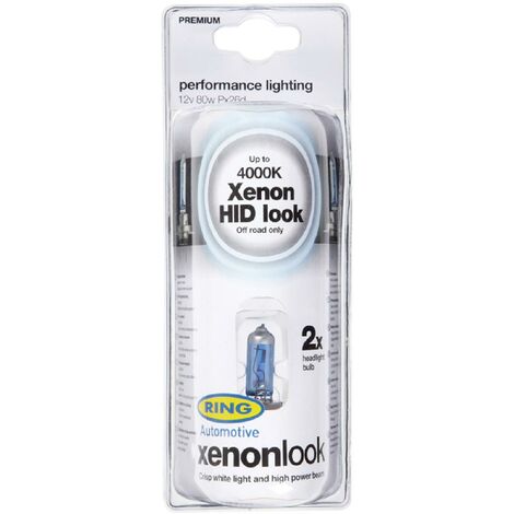 2 ampoules H4 XENON LOOK 12v 10080w