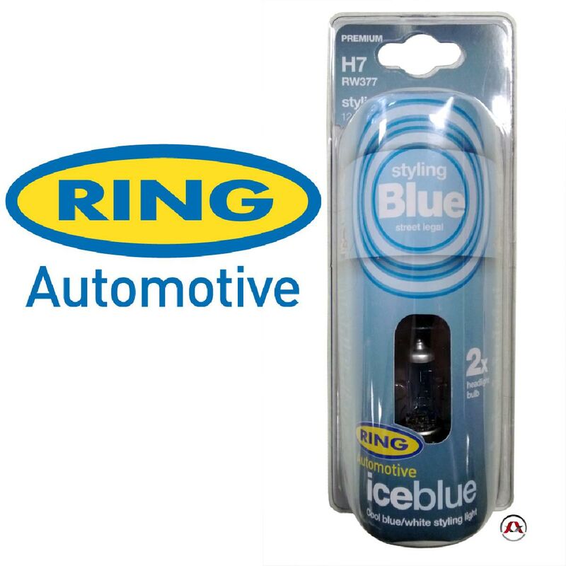 Ring - 2 ampoules H7 Ice Blue 6055w blanc bleu - Bleu