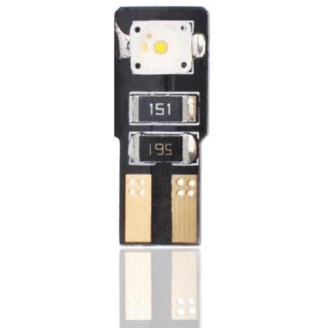 2 Ampoules LED Canbus T10 W5W 12V 2.1W Blanc