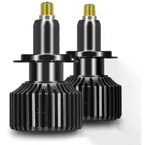 2 ampoules LED H7 Canbus pour phares de voiture, 360 degrés, 160 000 lm, H11 H1 HB3 9005 HB4 9006, 300 W, mini ampoule antibrouillard turbo - AquaForge