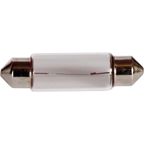 2 Ampoules Navettes T11x41 - 12V 10W 2800K - SV8.5D - C5W