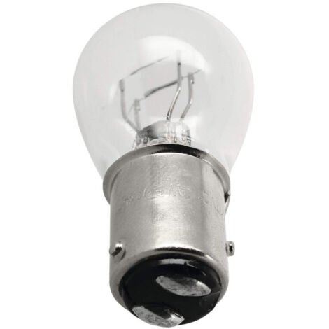 2 Ampoules Stop 12V 21W 4W 2 plots BAZ15D - Blister