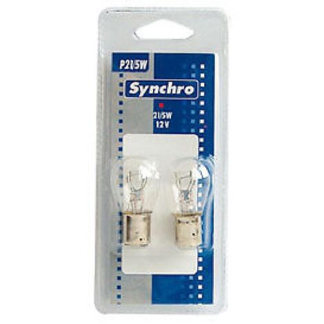 2 ampoules stop bifil P21.5W 12V