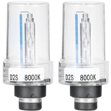 2 ampoules xénon D2S 8000K 12V 35W pour phares de voiture, étanches IP68 - AquaForge