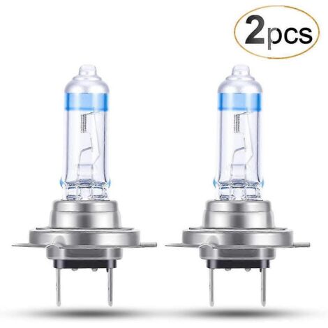 2 ampoules xénon H7 12 V 70 W ultra-lumineuses pour phares de voitures et motos, nouvelle version, feux de croisement, ampoule halogène pour véhicules - AquaForge
