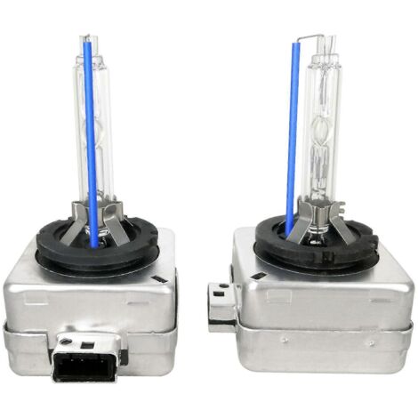 2 ampoules xénon HID D1S pour phares de voiture, 35 W, 12 V CC, de remplacement, 4 300 K à 8 000 K - AquaForge