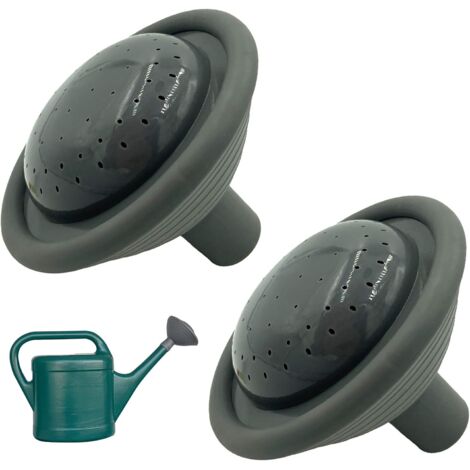 2 × Arrosoir De Jardin Tête De Rose,Embout d'arrosage pour bouteilles d'arrosoir de rechange en plastique pour arrosoir de jardin pour Bouteilles d'eau Outil D'abreuvement Ménager pour Plantes en Pots