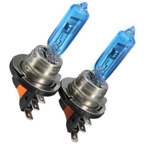 2 Autolampen H15 12V 55/100W Halogen hohe Helligkeit superweiß langlebig