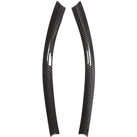 2 baguettes décoratives chromées noires pour console centrale Mercedes Classe A/GLA/CLA 200 220 260 W1--
