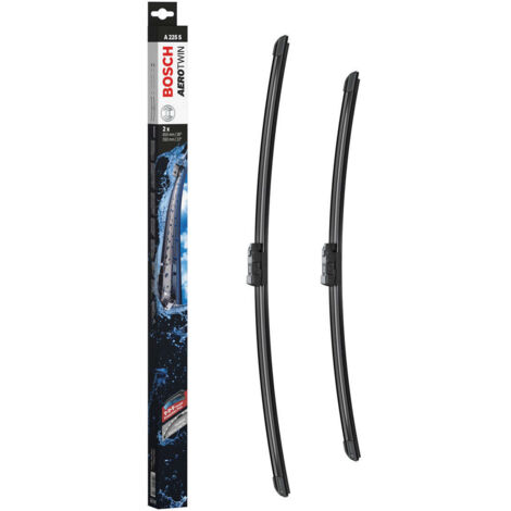 2 balais Kit Aerotwin origine Bosch CITROEN Jumper 650/530mm Ref 3397007225 06/2006 >