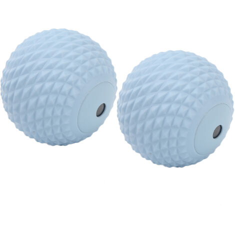 2 Balles de Massage en Lot pour Déclencher Points Gâchettes, Rouleau Thérapie Myofasciale pour Pieds, Dos et Épaules - Soulagement Musculaire