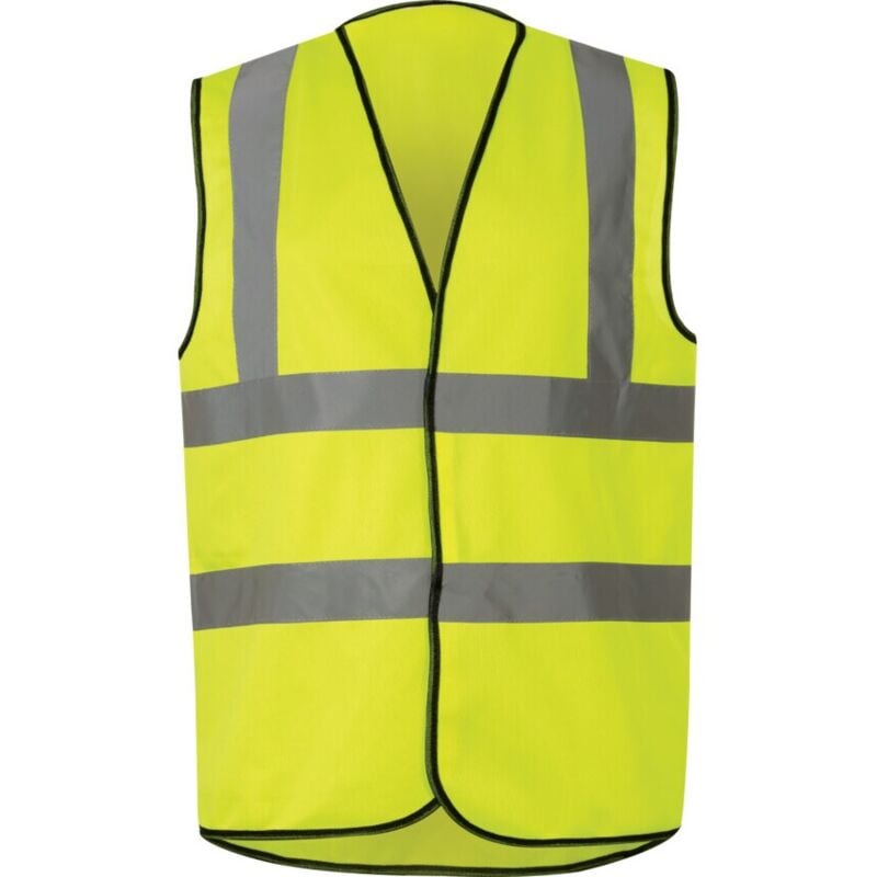 Sitesafe - Hi-vis Waistcoats 2BB & B (EN20471) Yellow - 3XL