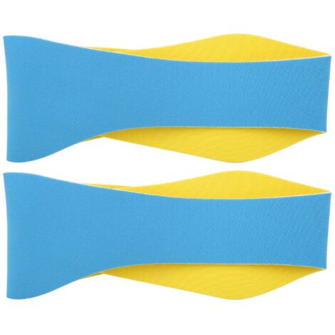 2 Bandes de Protection Auditive Imperméables pour Enfants - Natation, Sport, Yoga - Bleu