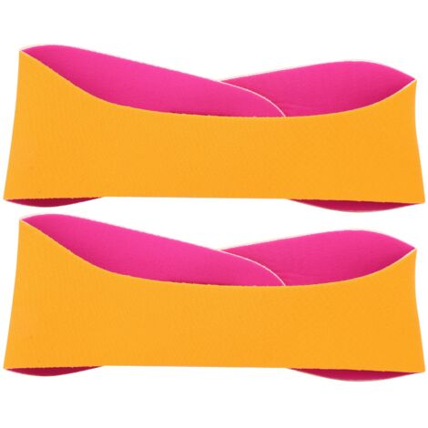 2 Bandes de Protection Auditive pour Enfants, Imperméables, pour Natation, Sport et Yoga - Orange