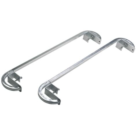 2 Barres Porte-Tout Universelles – Réglables, charge 50 kg, remorque