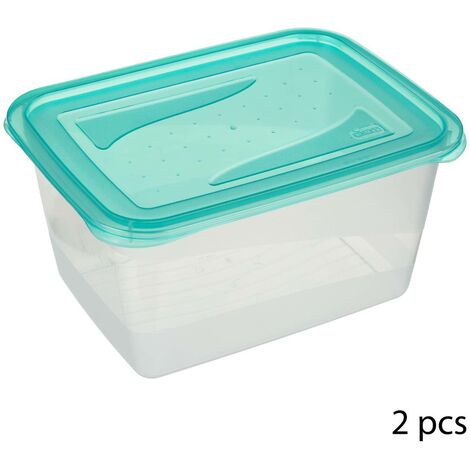 2 boîtes de conservation fresh & freeze 2l - 5five