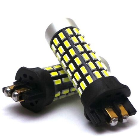 2 bombillas LED PW24W 12V-24V CANBUS potentes 1200lm