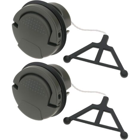 2 Bouchons de Réservoir Huile de Rechange 522 62 00 03 Compatible avec Husqvarna 135 Mark II 450/445/555/572