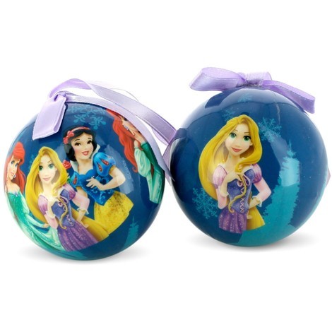 2 Boules De Noel Disney Princess