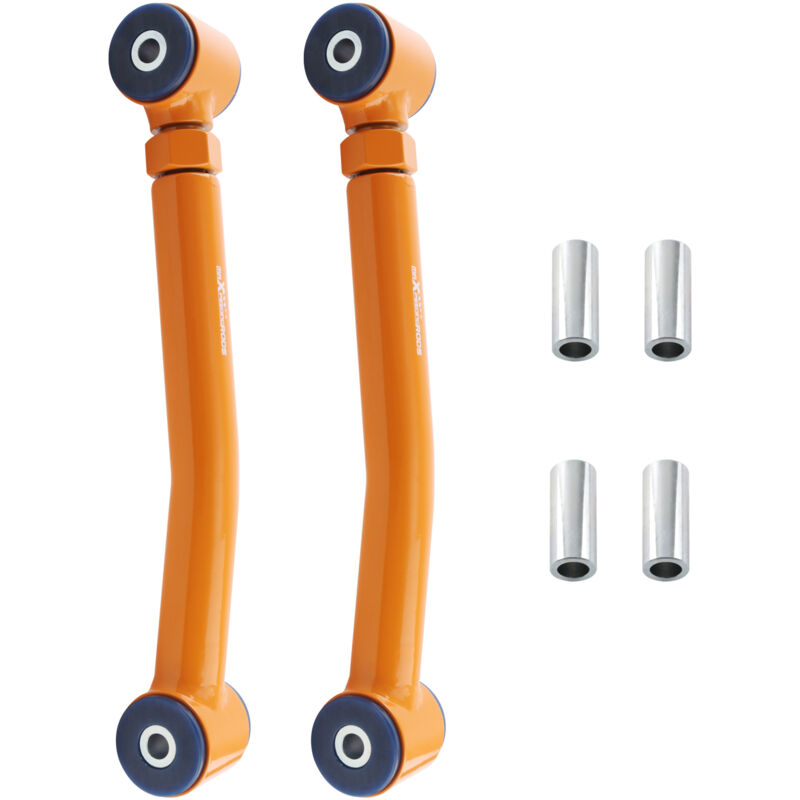 Maxpeedingrods - 2 Bras De Commande Réglables Inférieurs Avant for Jeep Wrangler tj 1997-2006