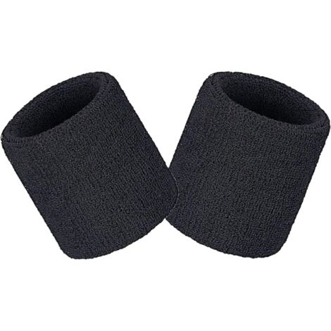 2 brassards de sport polyvalents pour tennis, running, basket, fitness - respirants et absorbants